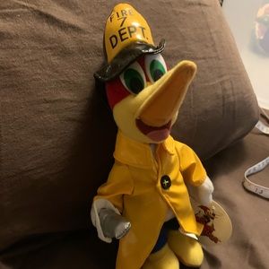 9” Woody Woodpecker Firefighter Doll